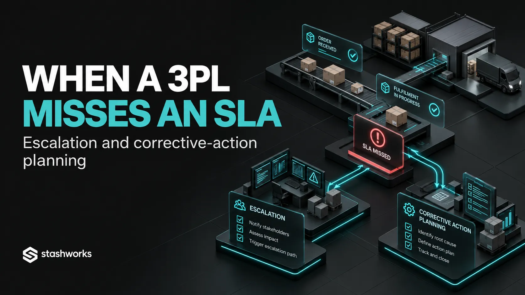 What Happens When a 3PL Misses an SLA? Escalation and Corrective-Action Planning