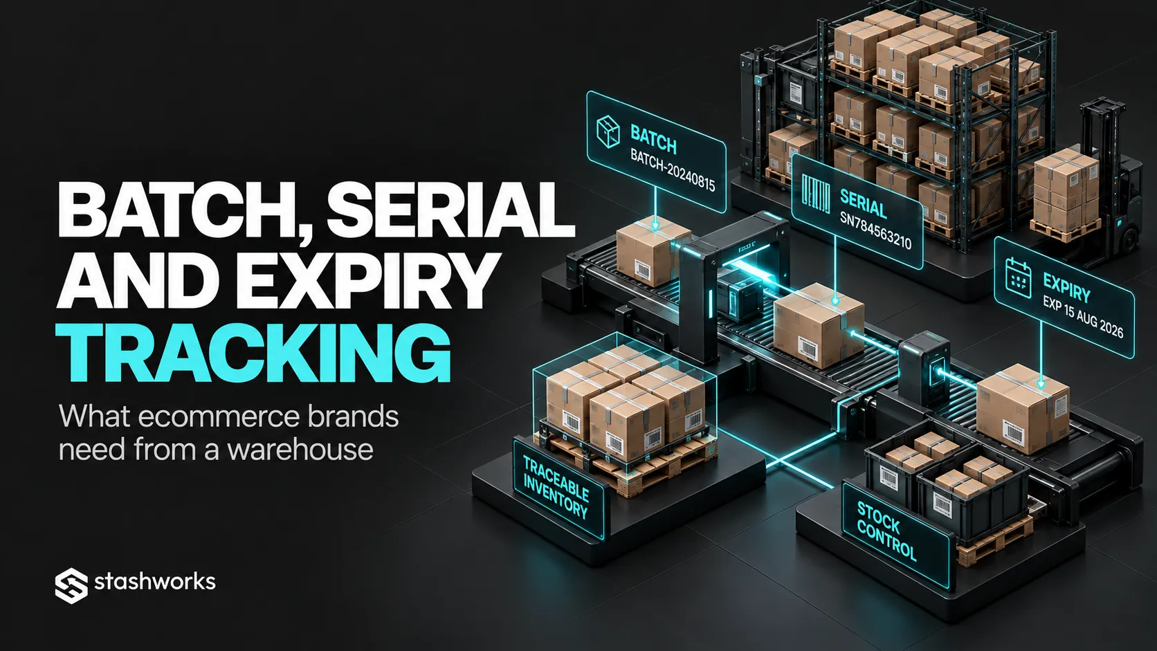 Batch, Serial and Expiry Tracking: What Ecommerce Brands Need From a Warehouse