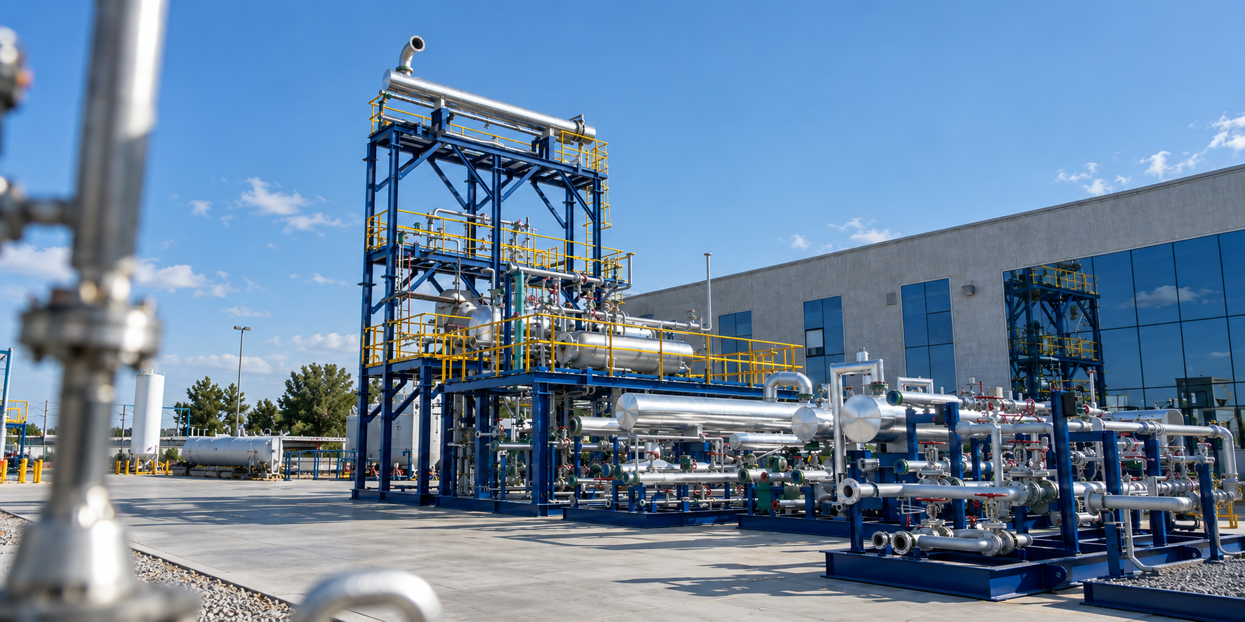 Utility systems at a process facility