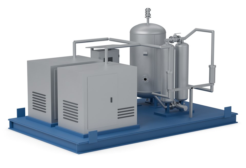 Instrument air package, illustration