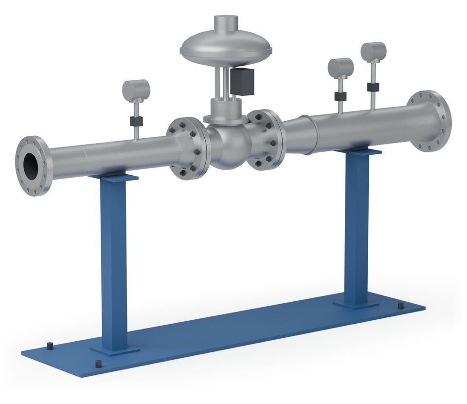 Expansion valve assembly, illustration