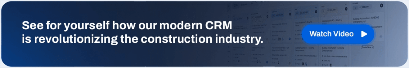 Video of ProjectMark Construction CRM