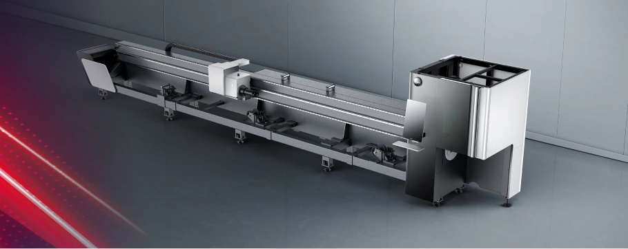 Bodor Laser K1 Rohr- und Profillaser, Ansicht von rechts