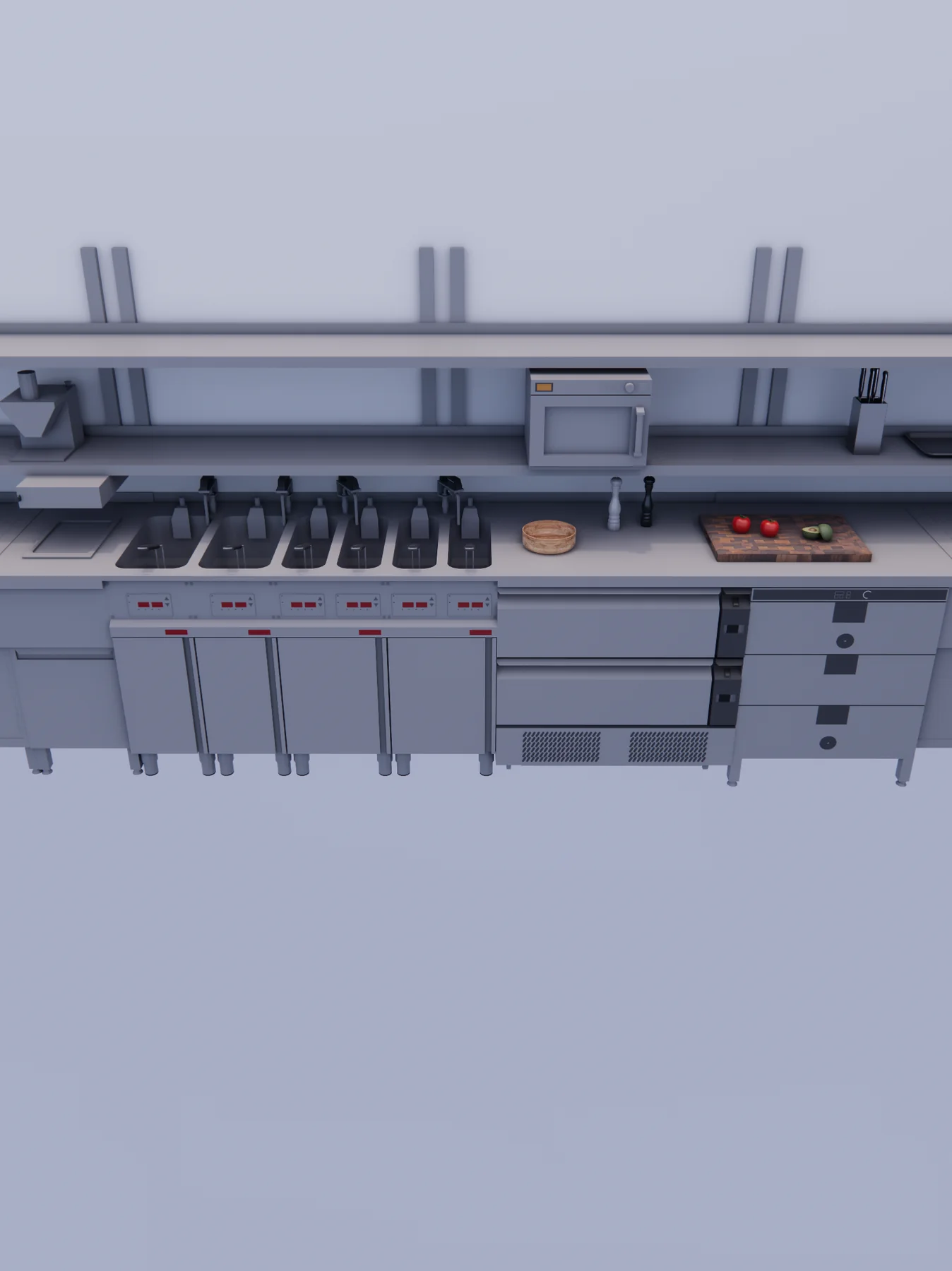 CAD-Planung einer Großküche