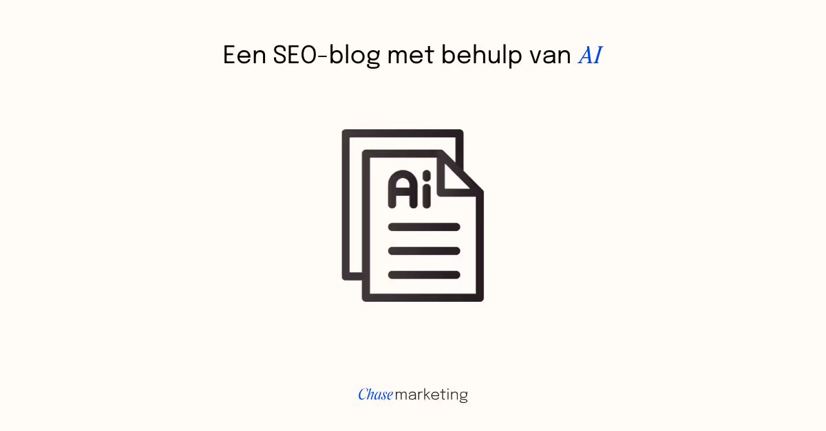 Hoe schrijf je een SEO-blog met behulp van AI?