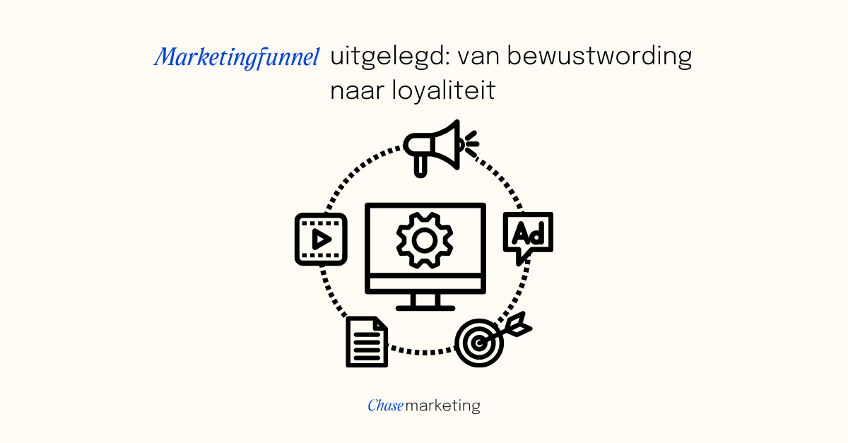 Marketingfunnel uitgelegd: van bewustwording naar loyaliteit