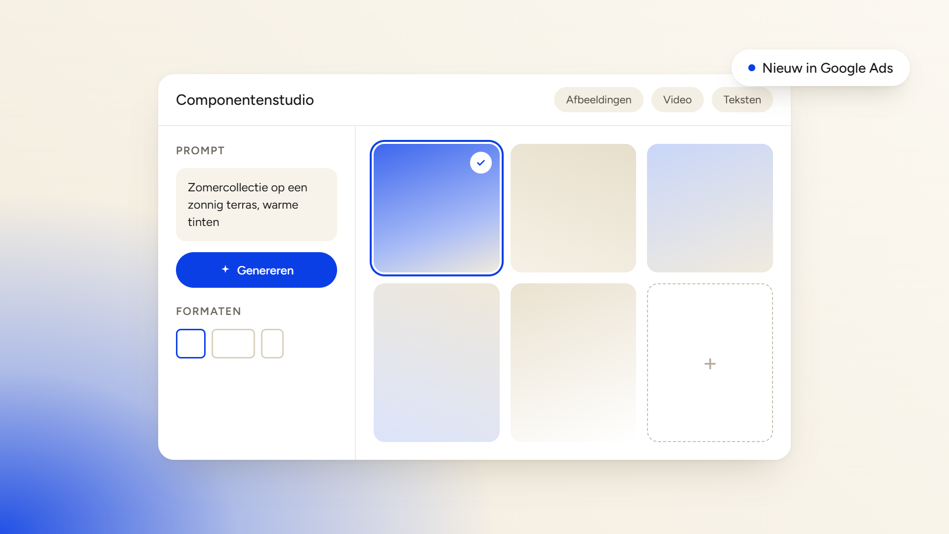 Wat is de nieuwe Componentenstudio in Google Ads?