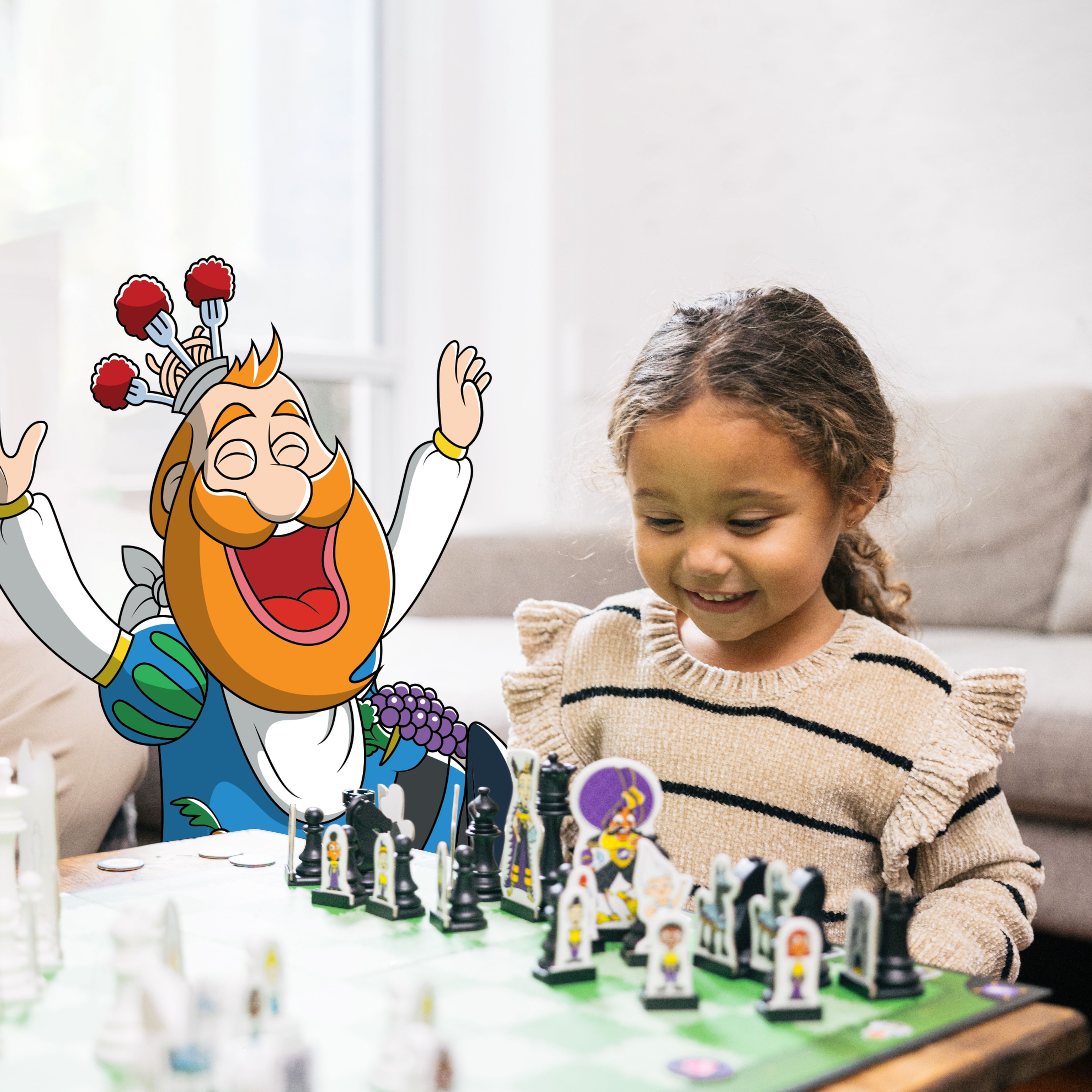 Children practicing beginner chess at Story Time Chess UAE