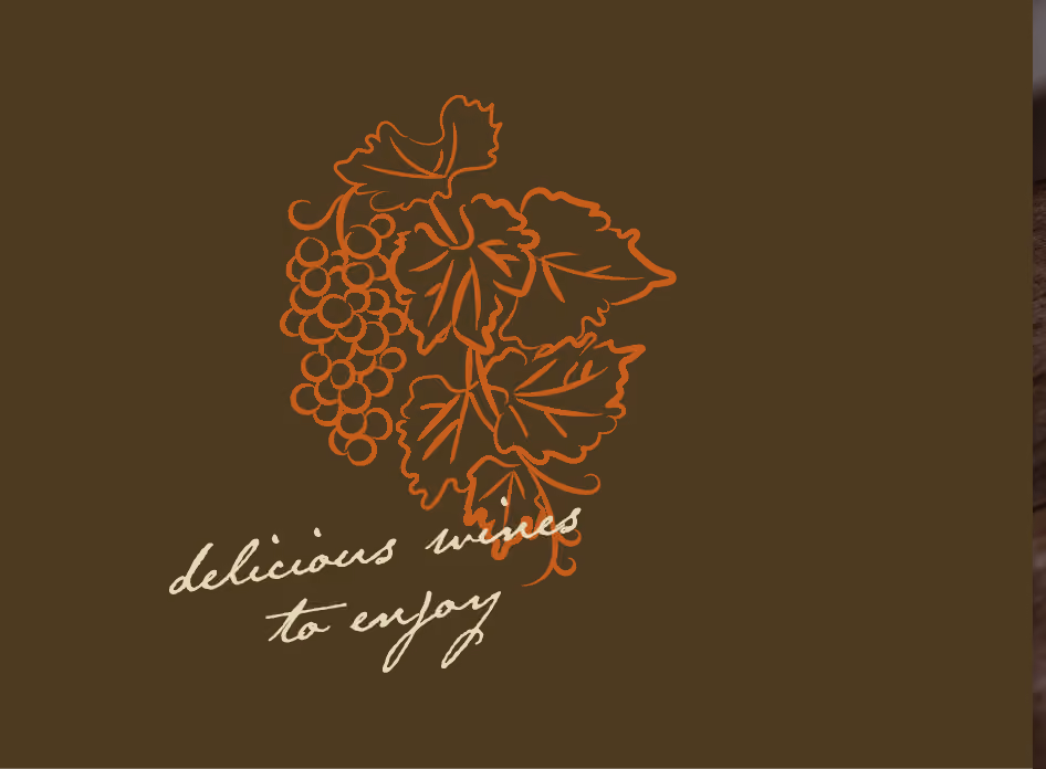 Annie's Provedore grapevine illustration