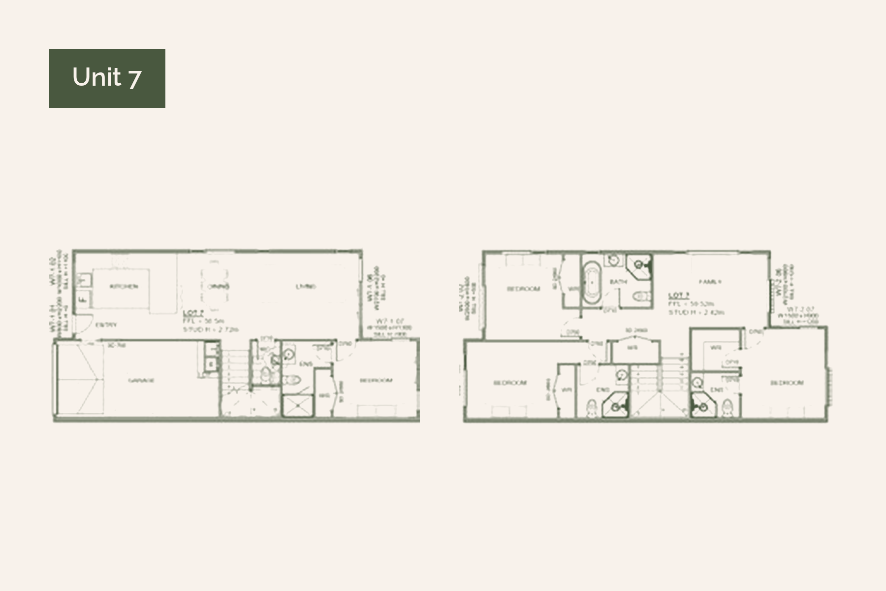 Floor plan for Unit 7, 12-14 Taupo Street