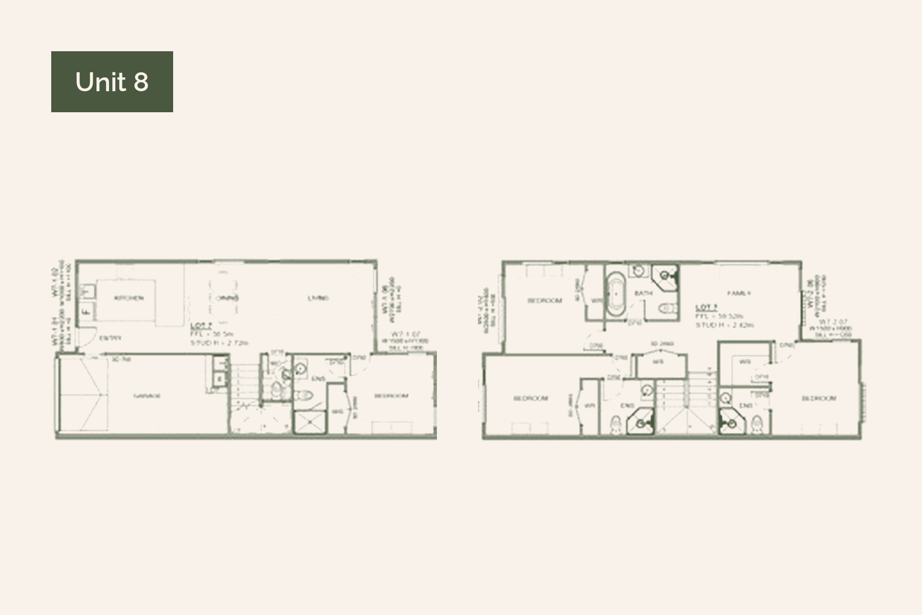 Floor plan for Unit 8, 12-14 Taupo Street