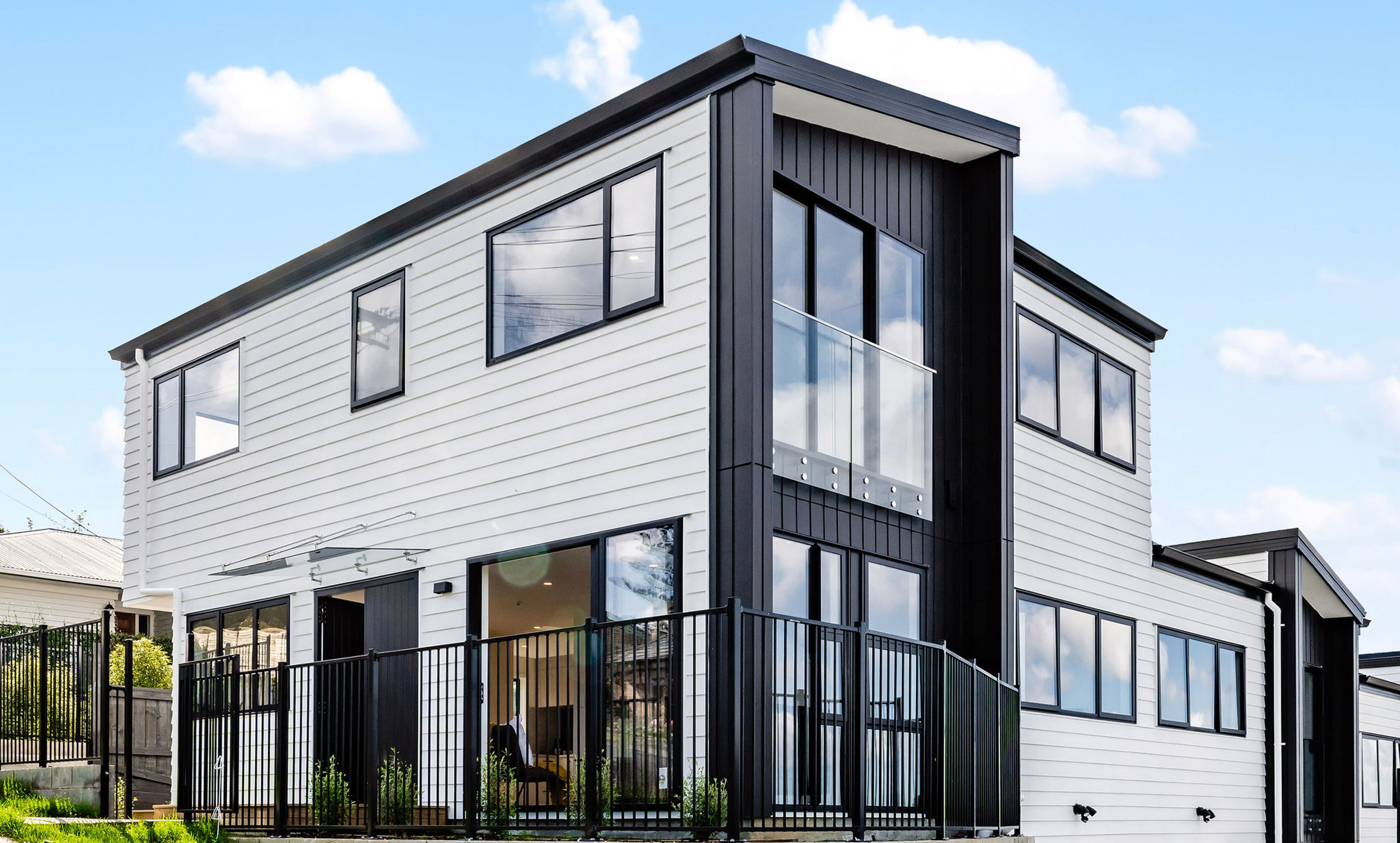 Roland Hill townhouses exterior