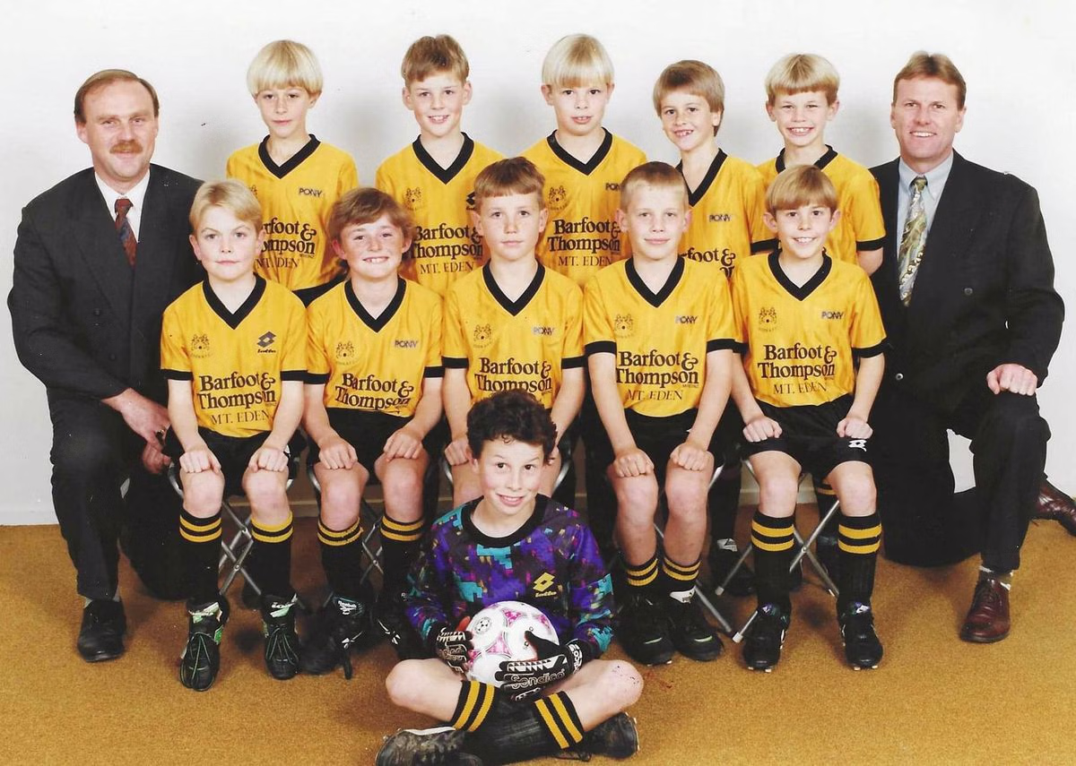 The Auckland junior football team where the Eden Group NZ founders first met