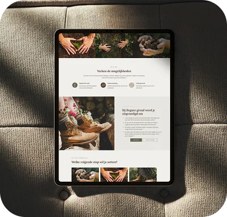 Begane Grond Website animatie