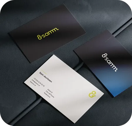 Mockup video van &samm