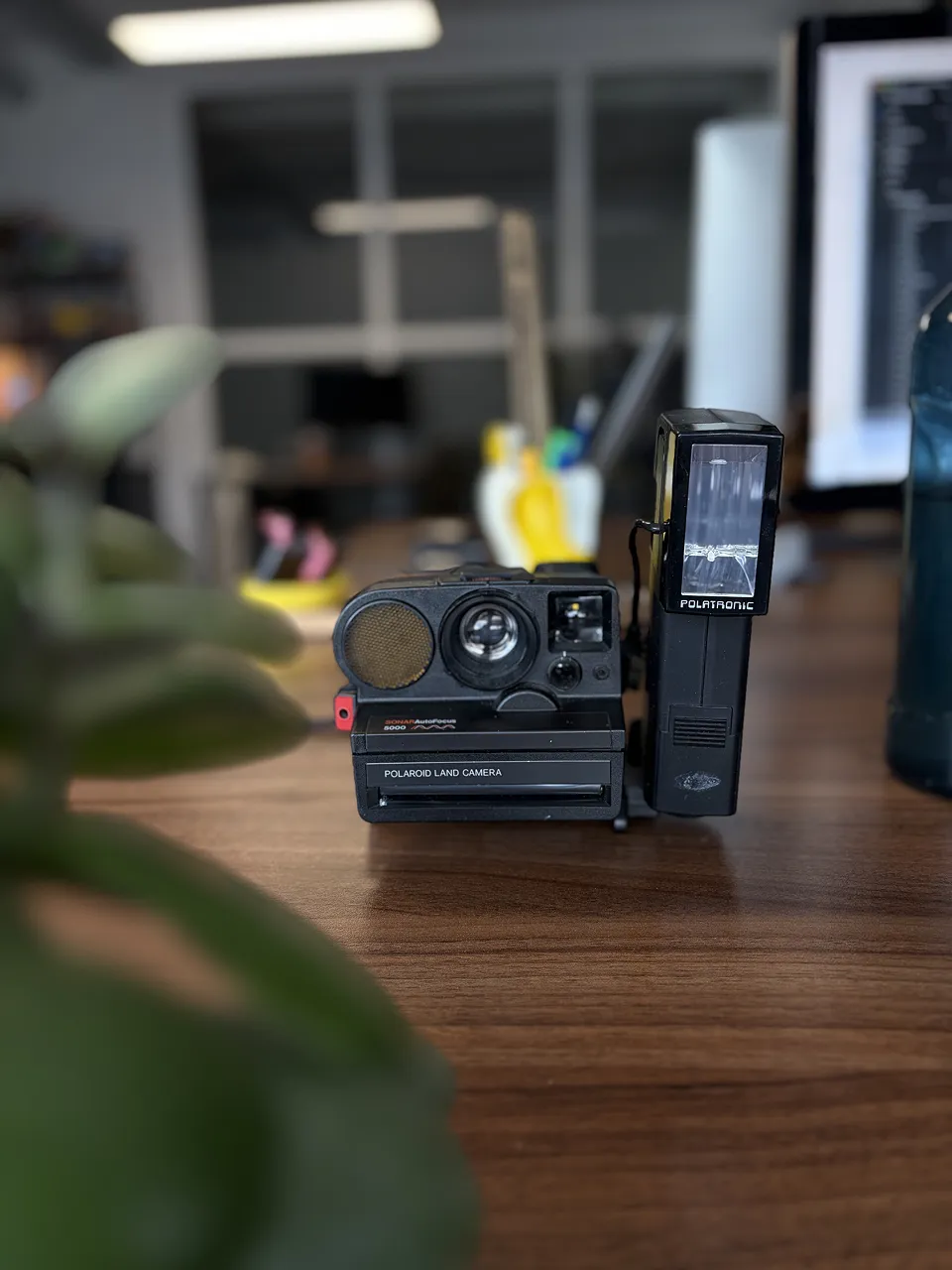 Een oude vintage camera