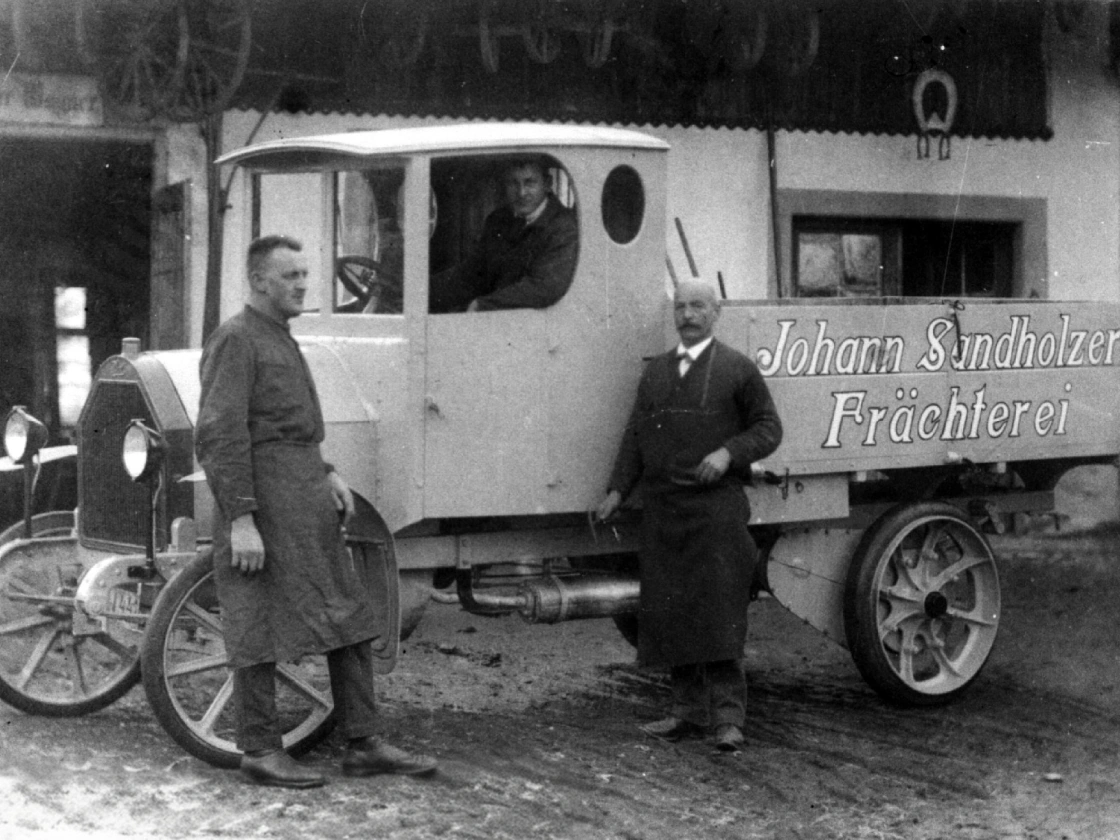 Die Wagnerei Steinhauser um 1910