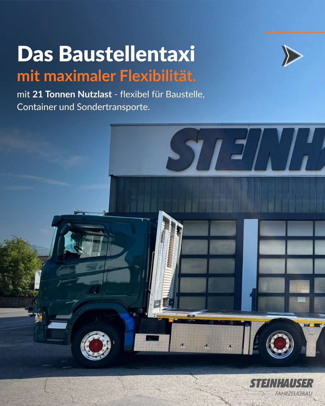 Baustellentaxi von Steinhauser