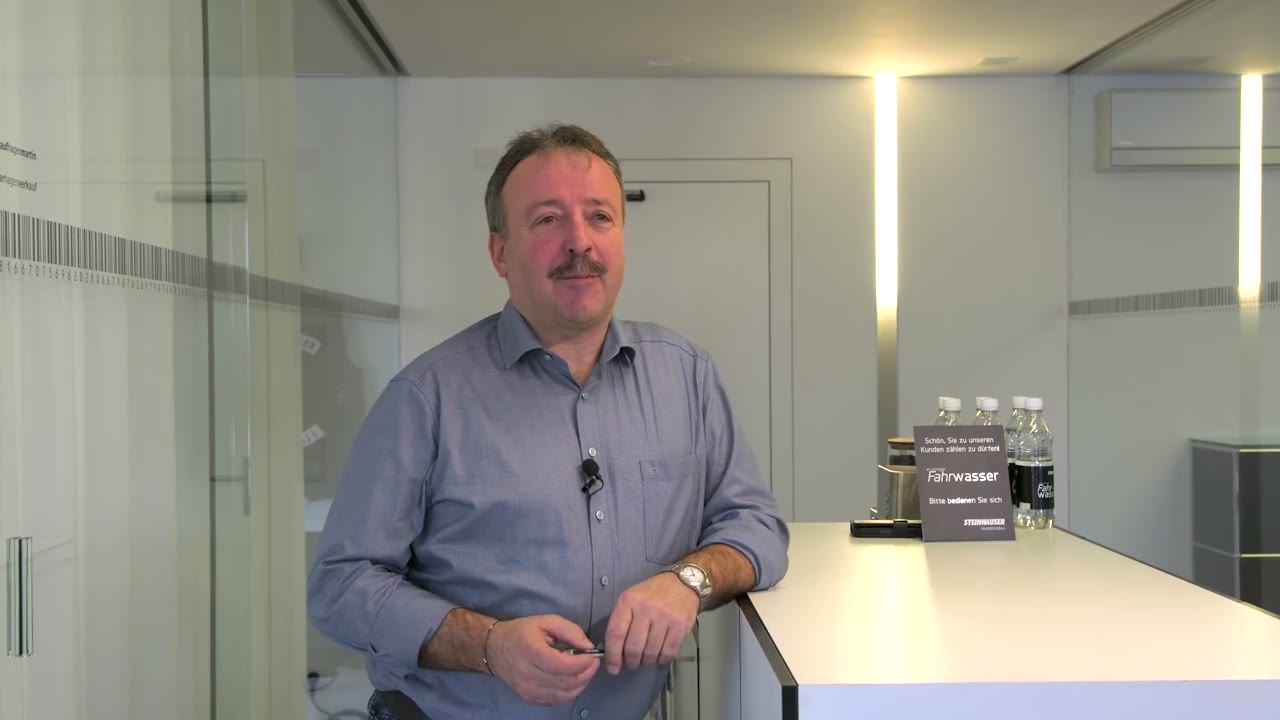 Wolfgang Loacker von Loacker Recycling im Gespraech