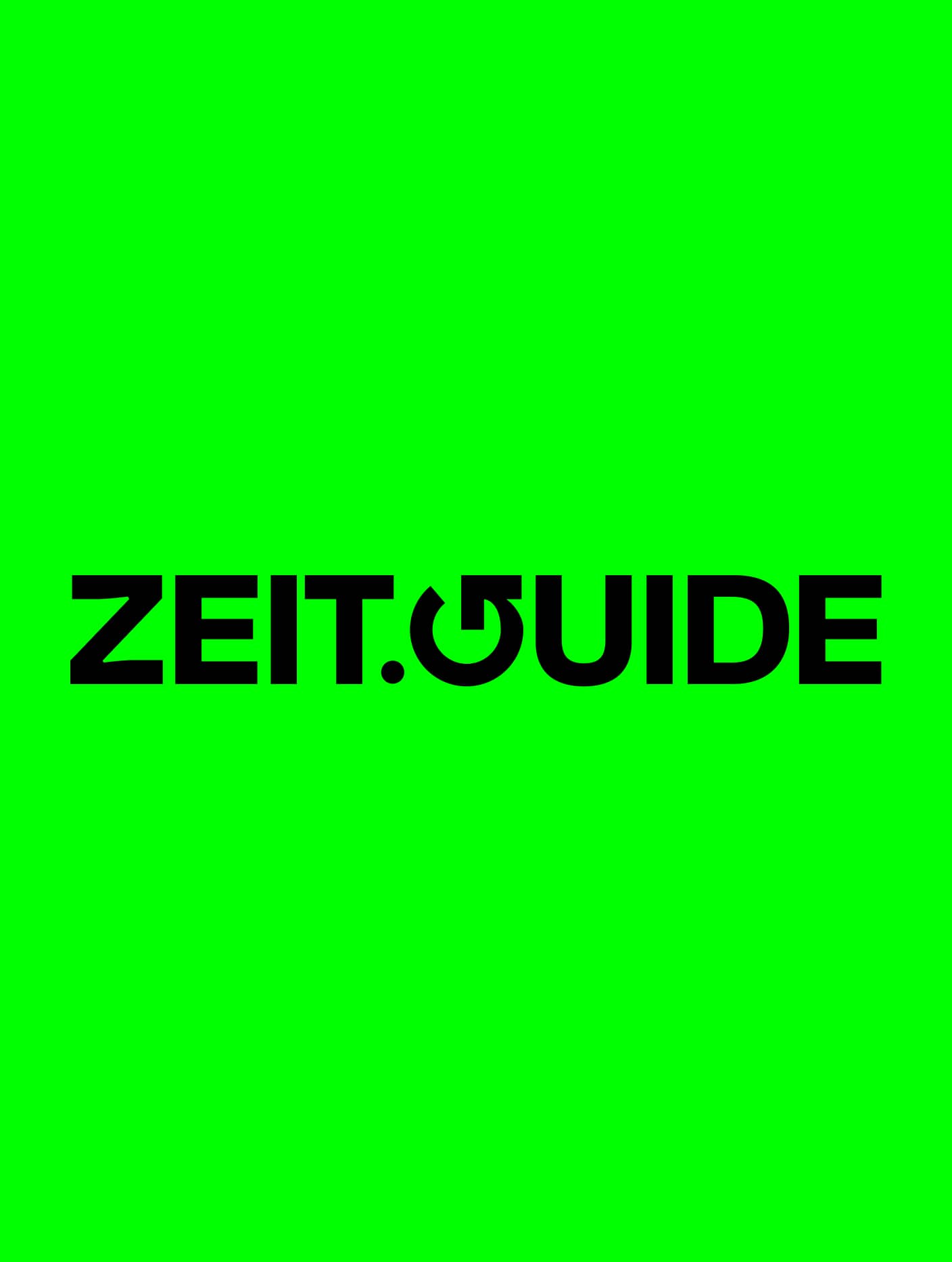 zeit.guide digital campaign