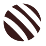 Icon of a globe with curved longitudinal and latitudinal lines.