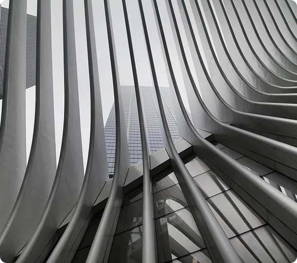 Architectural structure representing flexible technology choices