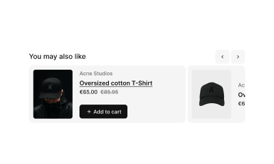 Product recommendations