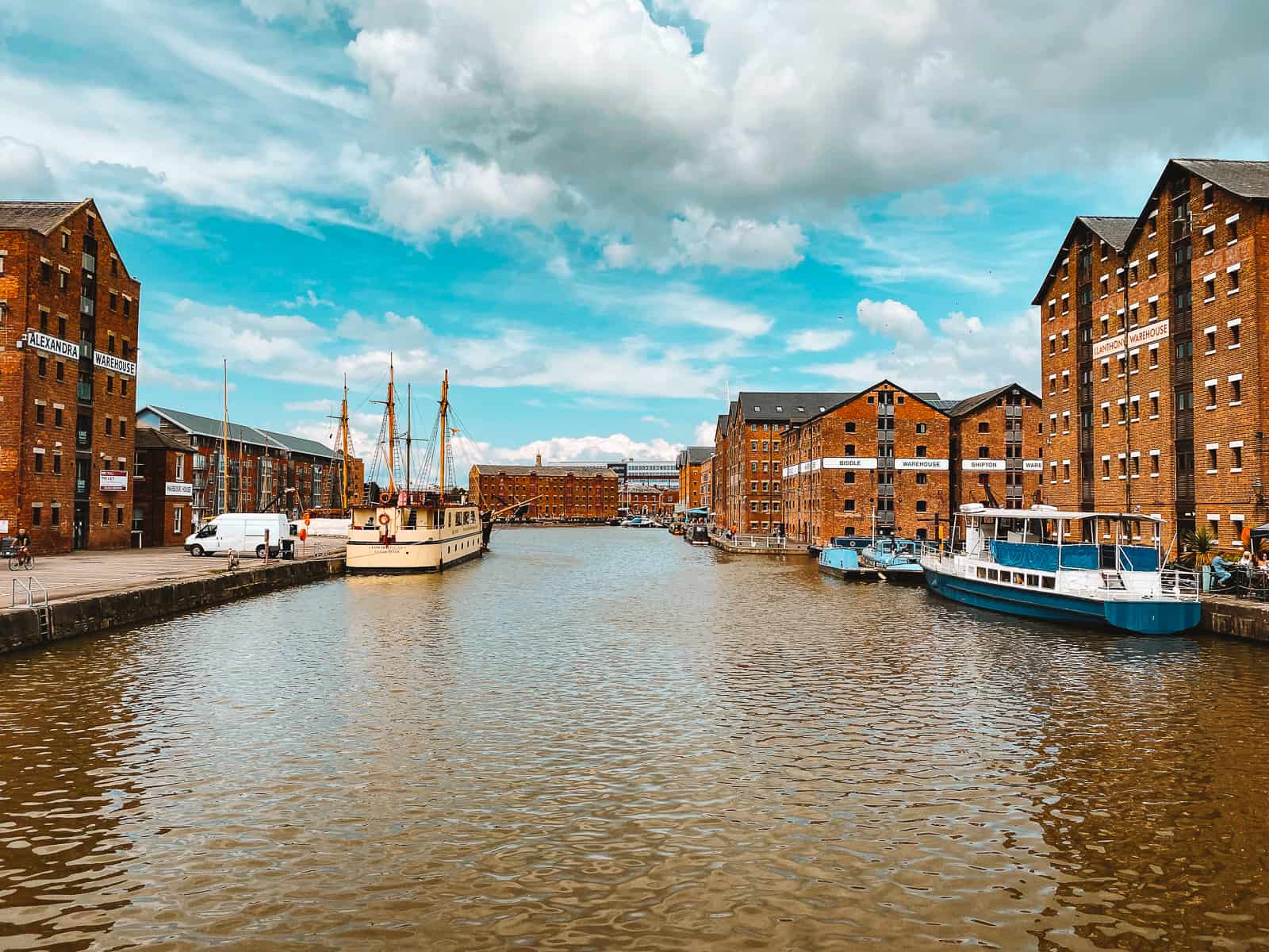 Gloucester Docks waterfront