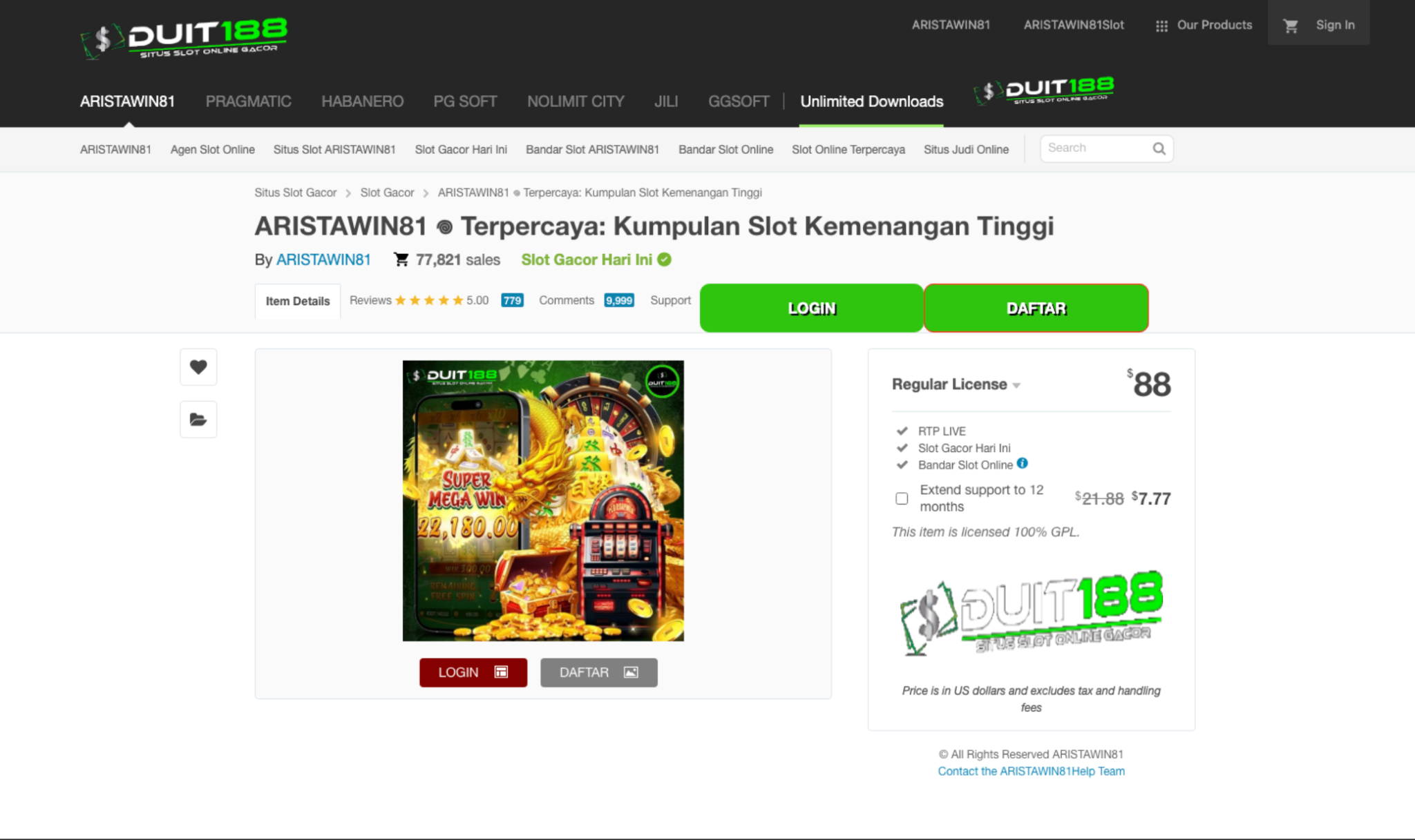 Live store