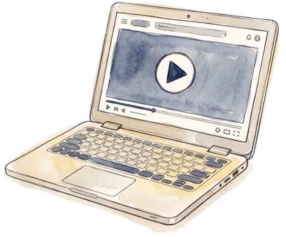 Catalogue de formations juridiques EKOS sur ordinateur portable