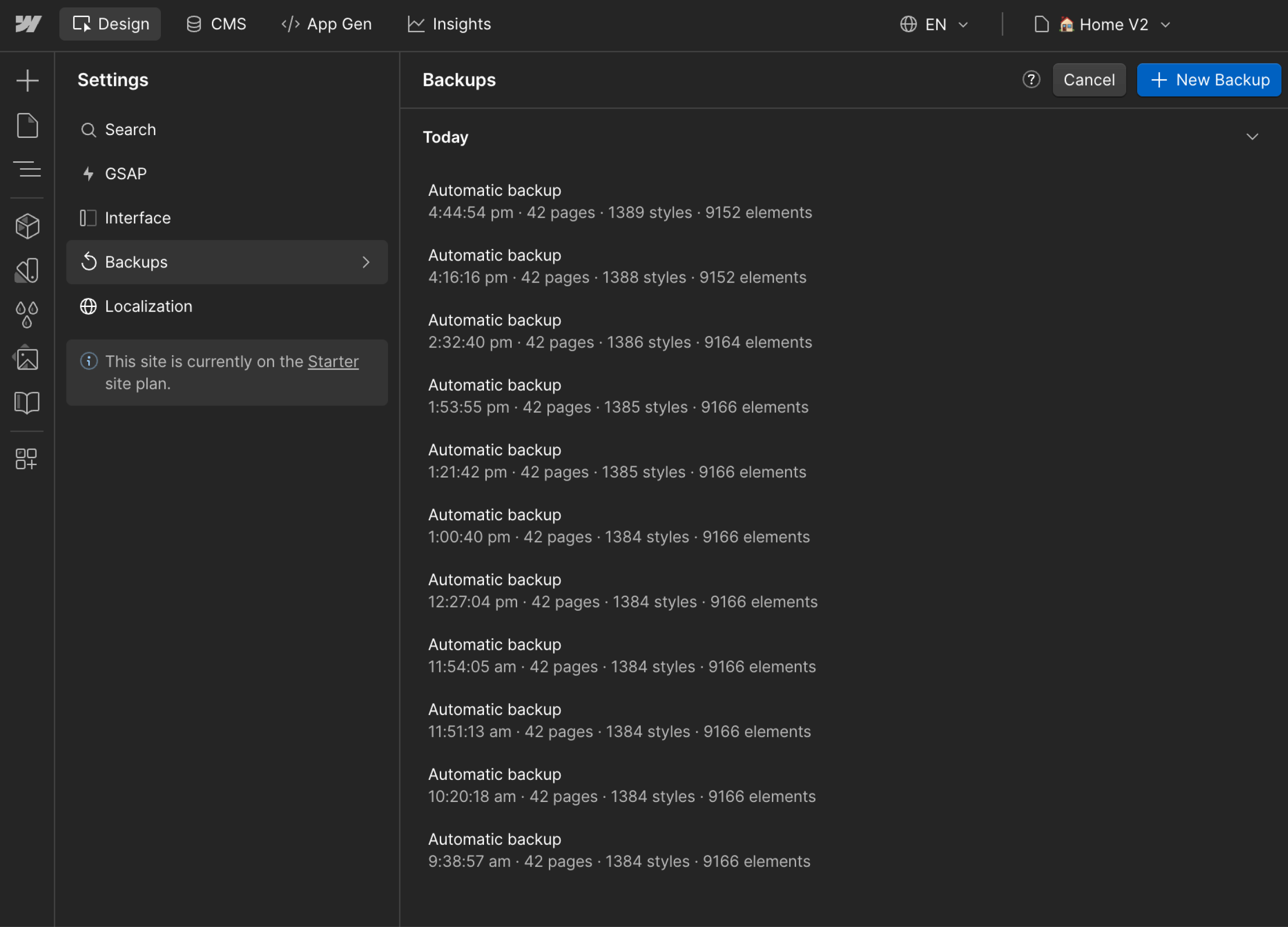 Neuralflow - Backups - AI Solutions Webflow Template | BRIX Template