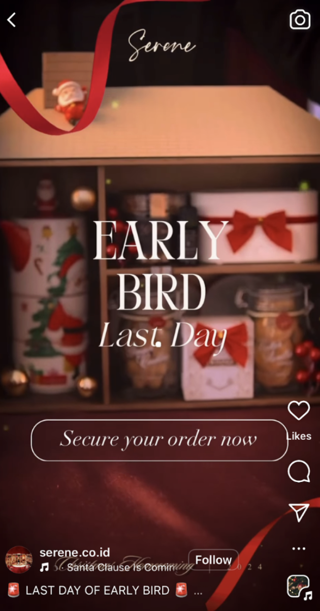 Launching early bird Christmas bundles to improve cash flow and segment buyers