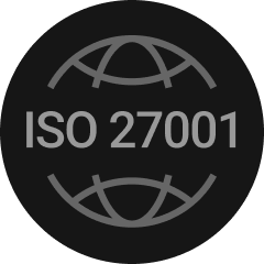 ISO 27001 badge