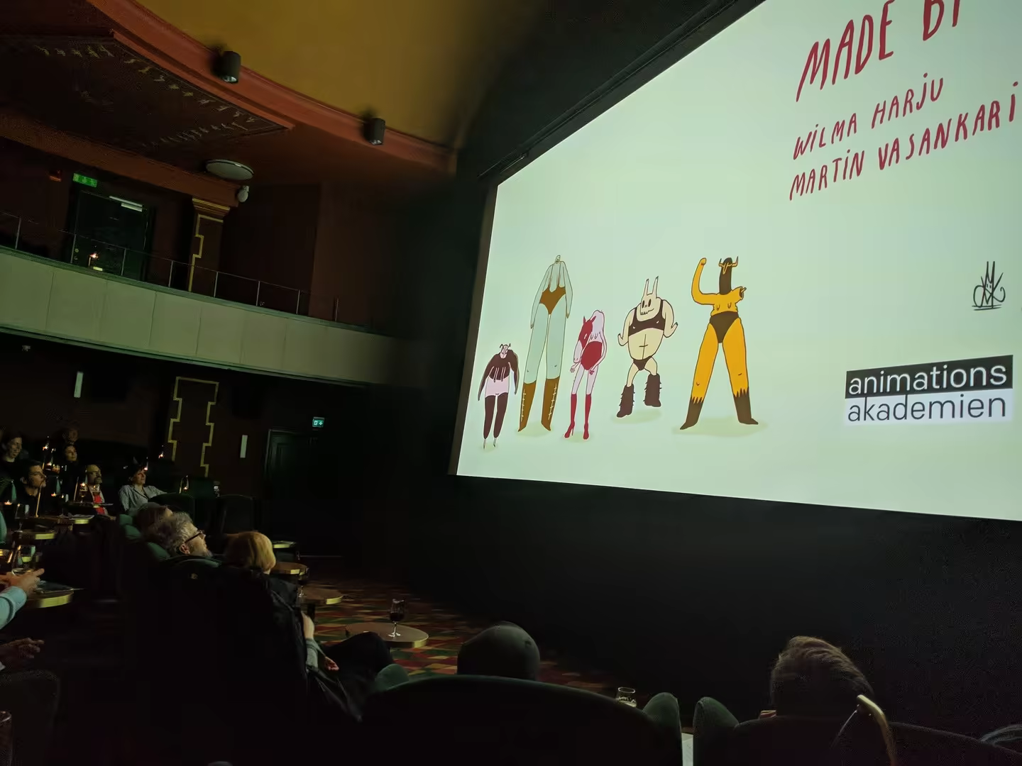 Animationsakademien film on the big screen, 2018