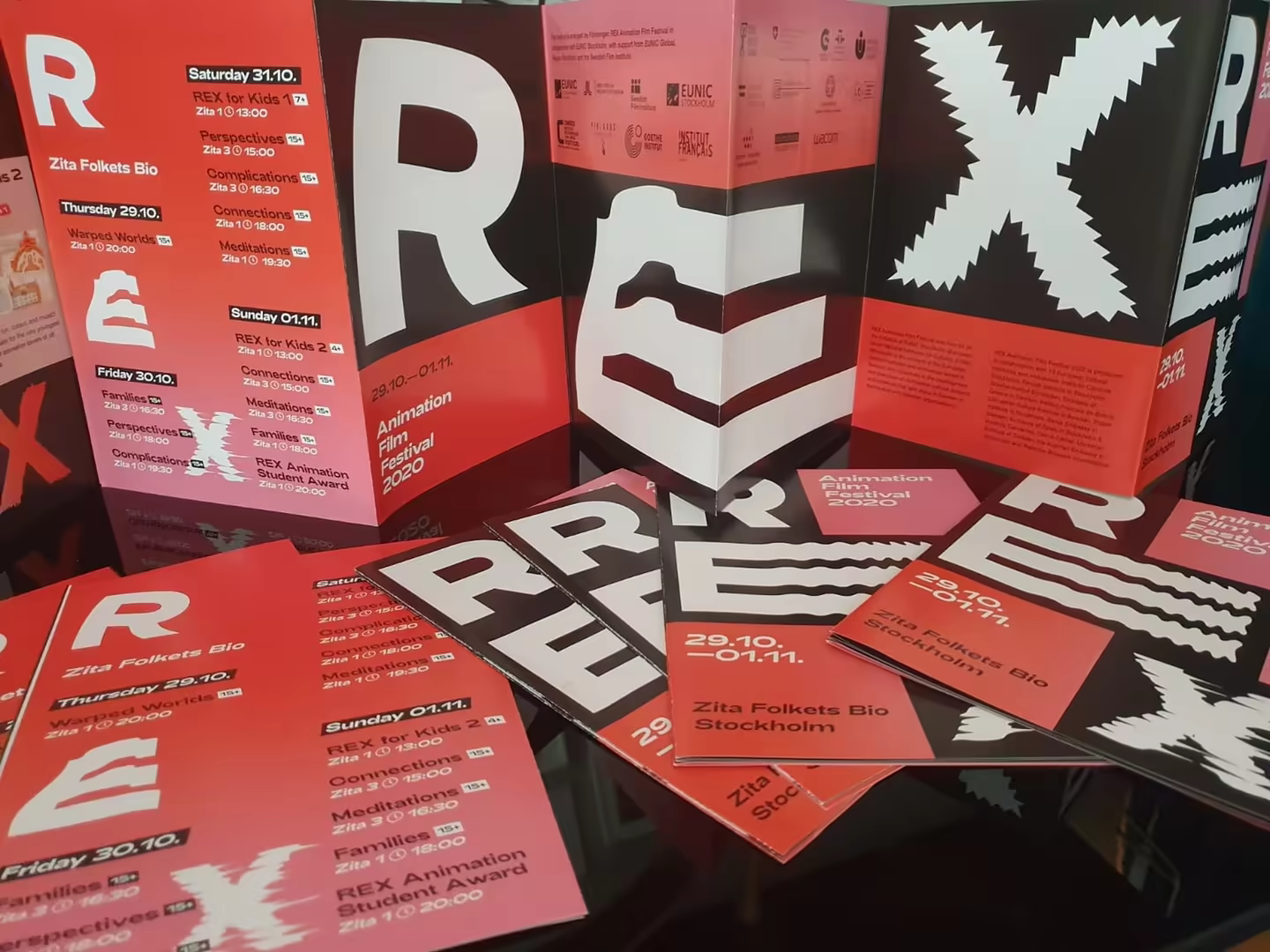 Printed REX programmes, 2020
