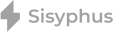 Sisyphus company logo with stylized graphic element.