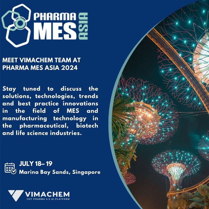 Join us at Pharma MES Asia in Singapore!