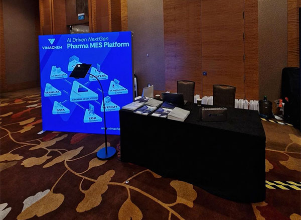 Exciting first day at Pharma MES Asia in Singapore!