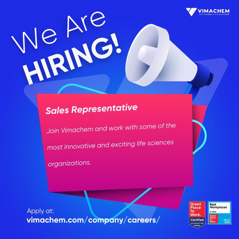 We are hiring sales representative