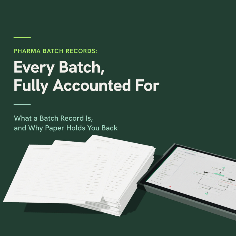 What Is A Batch Record? Role & Examples In The Pharma Industry