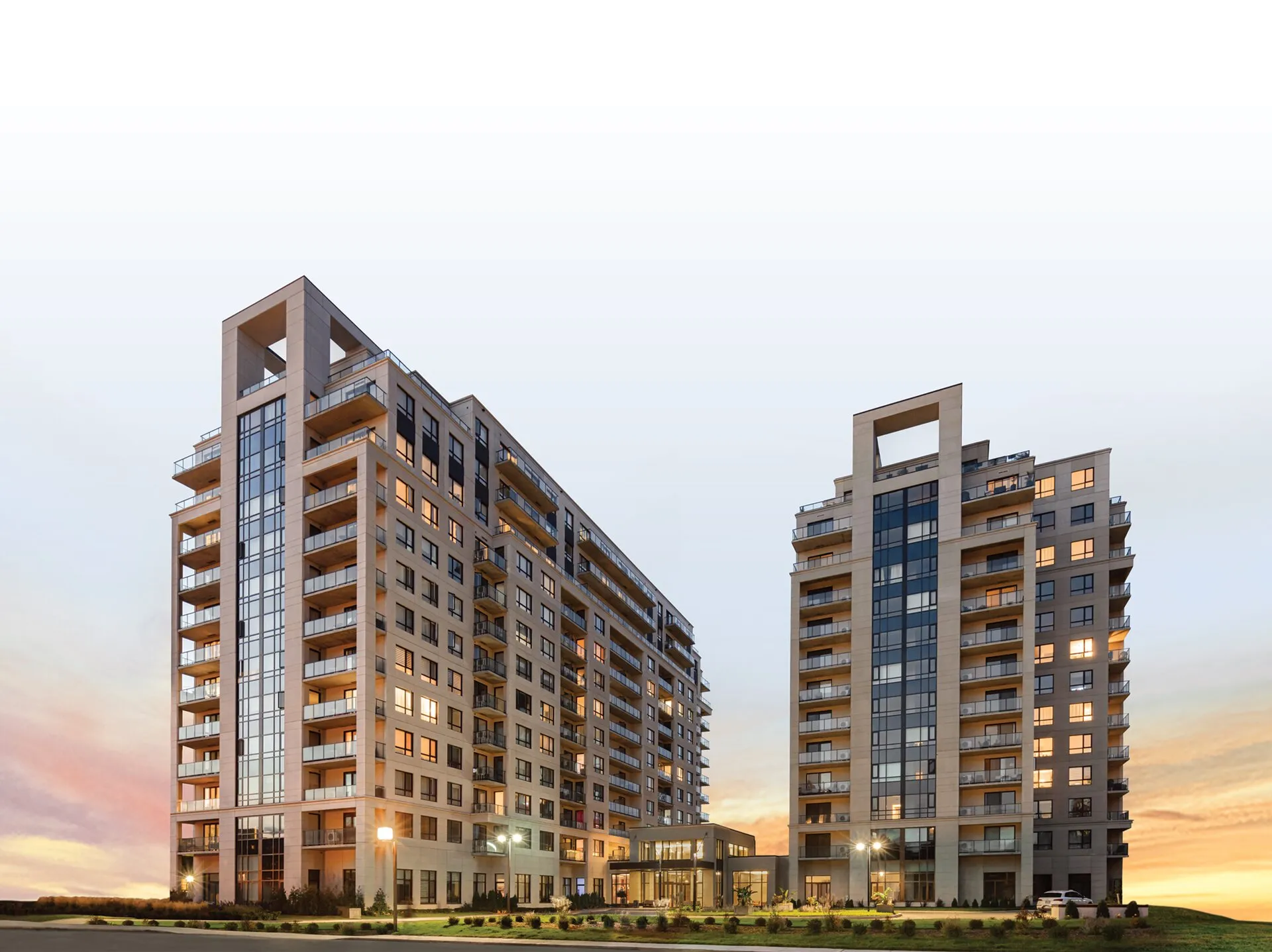 Aerial view of a Realstar residential property