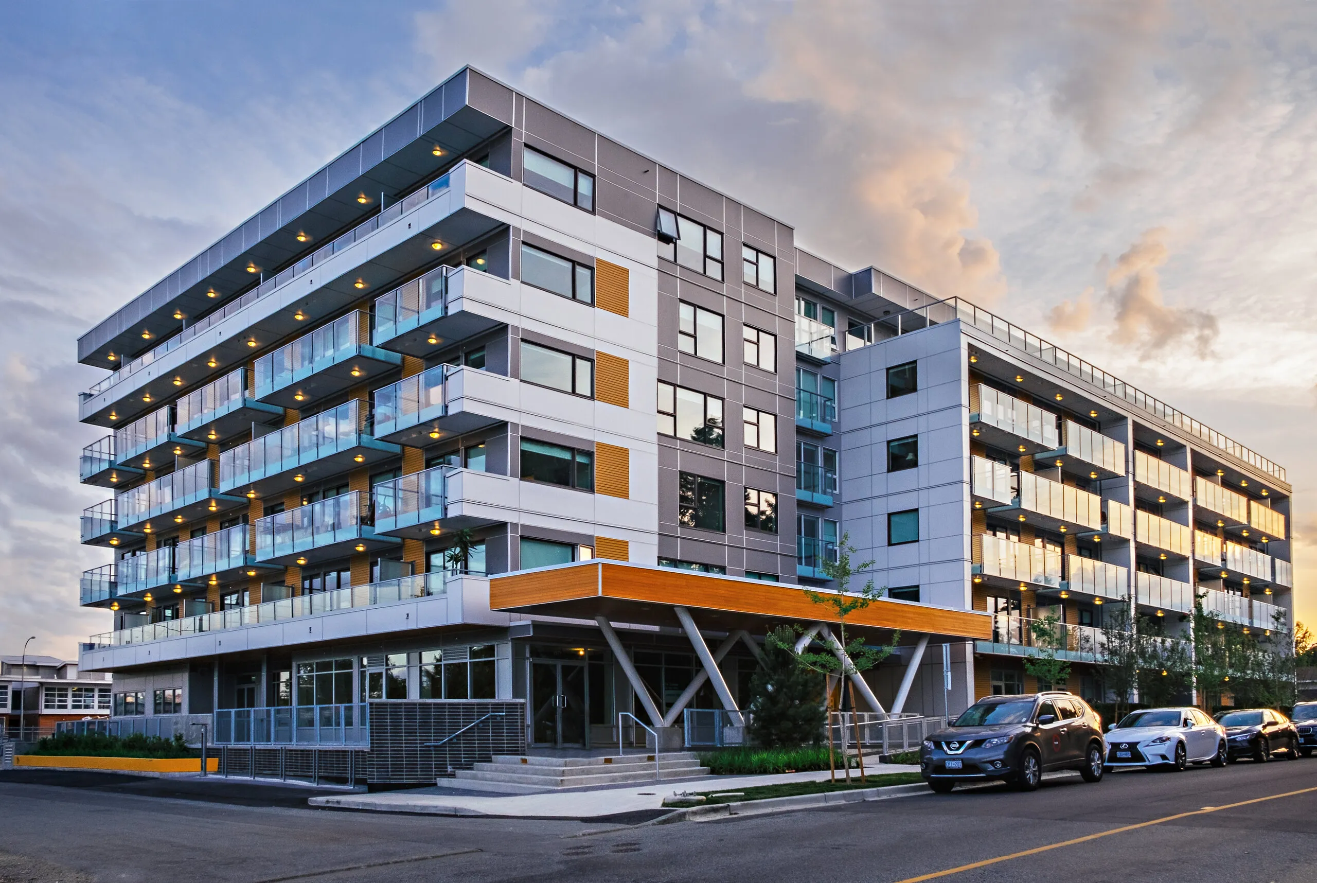 Aerial view of a Realstar residential property