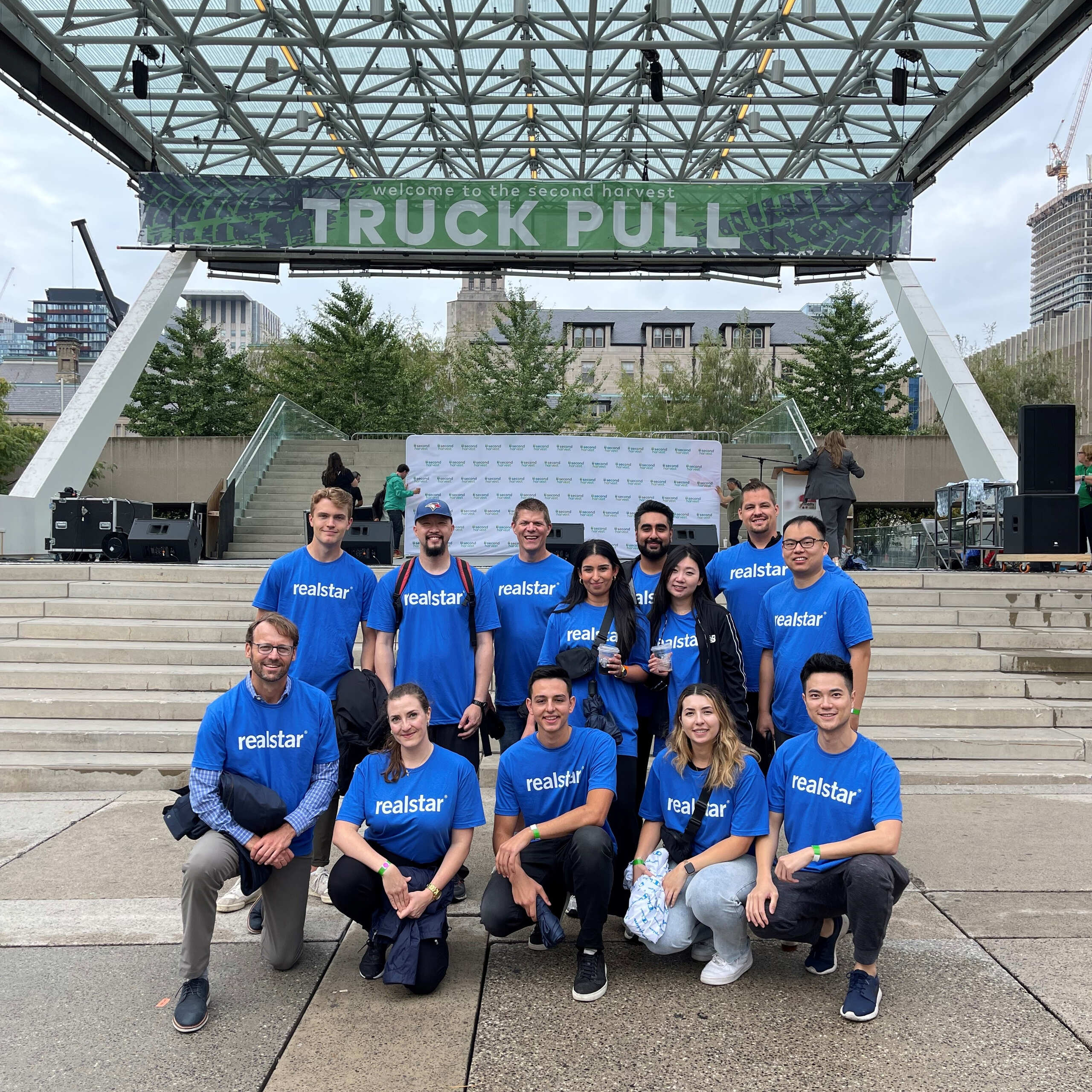 Realstar team at an industry event
