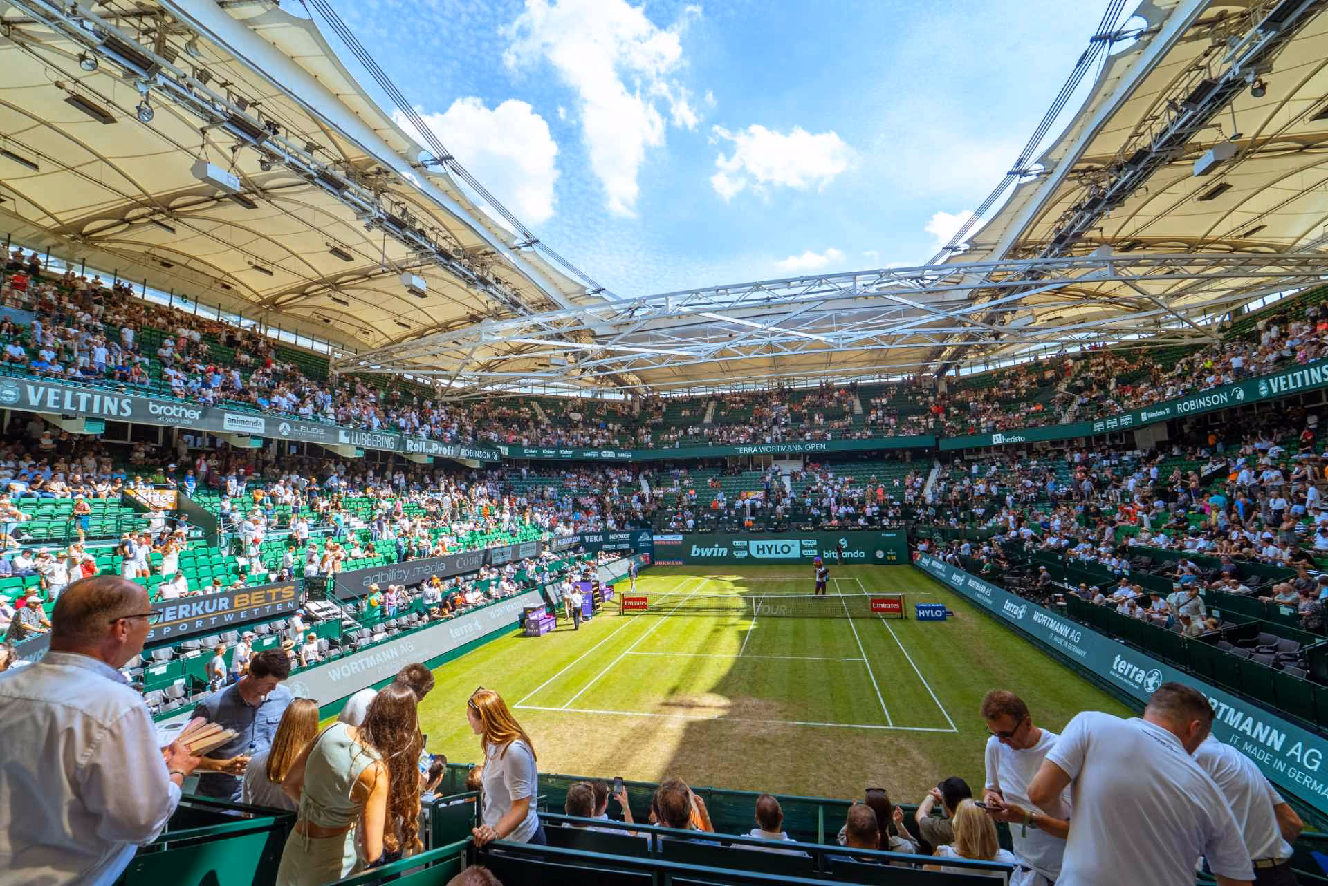 Einblick in die Terra Wortmann Open