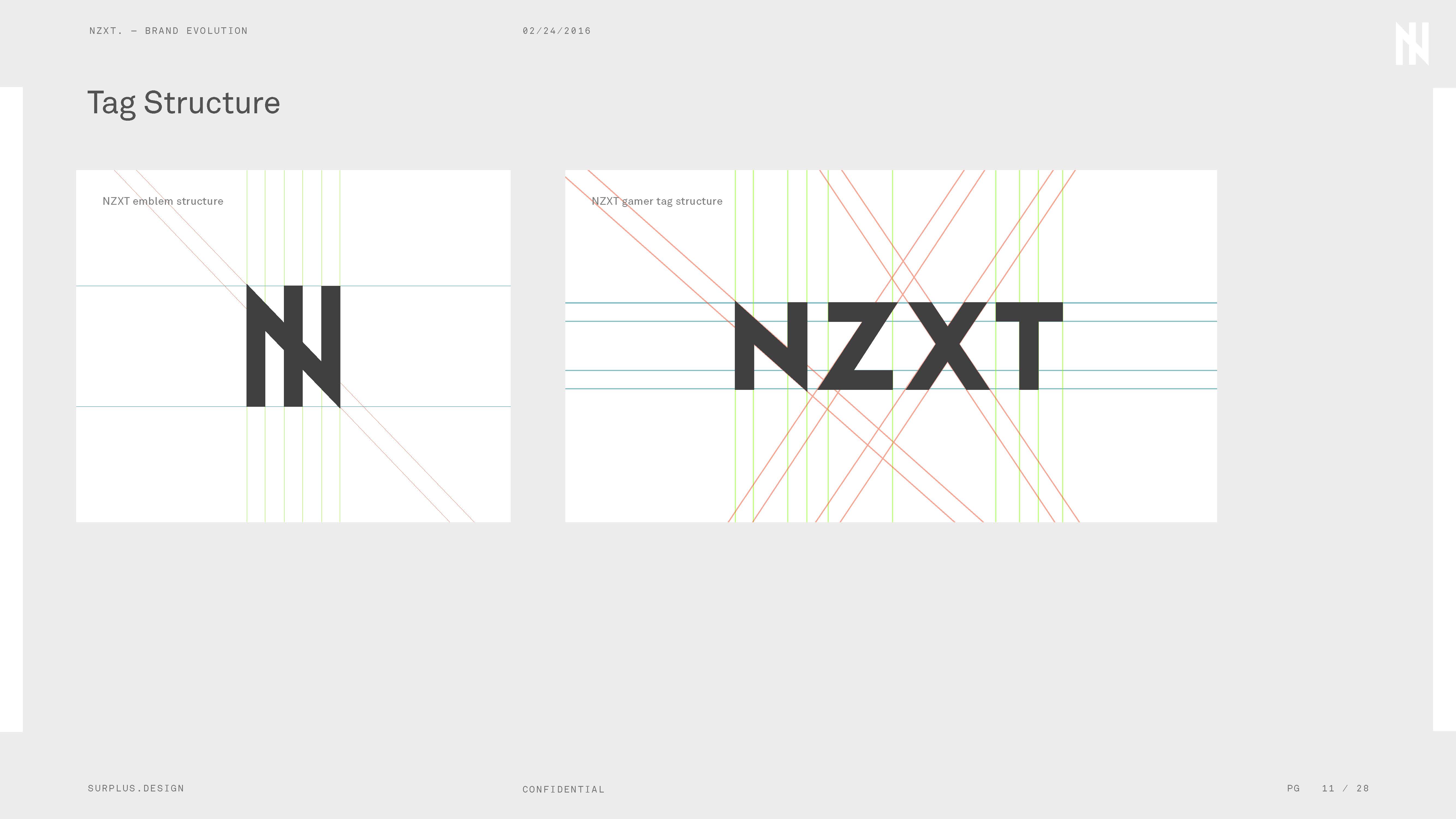 NZXT Logo Structure