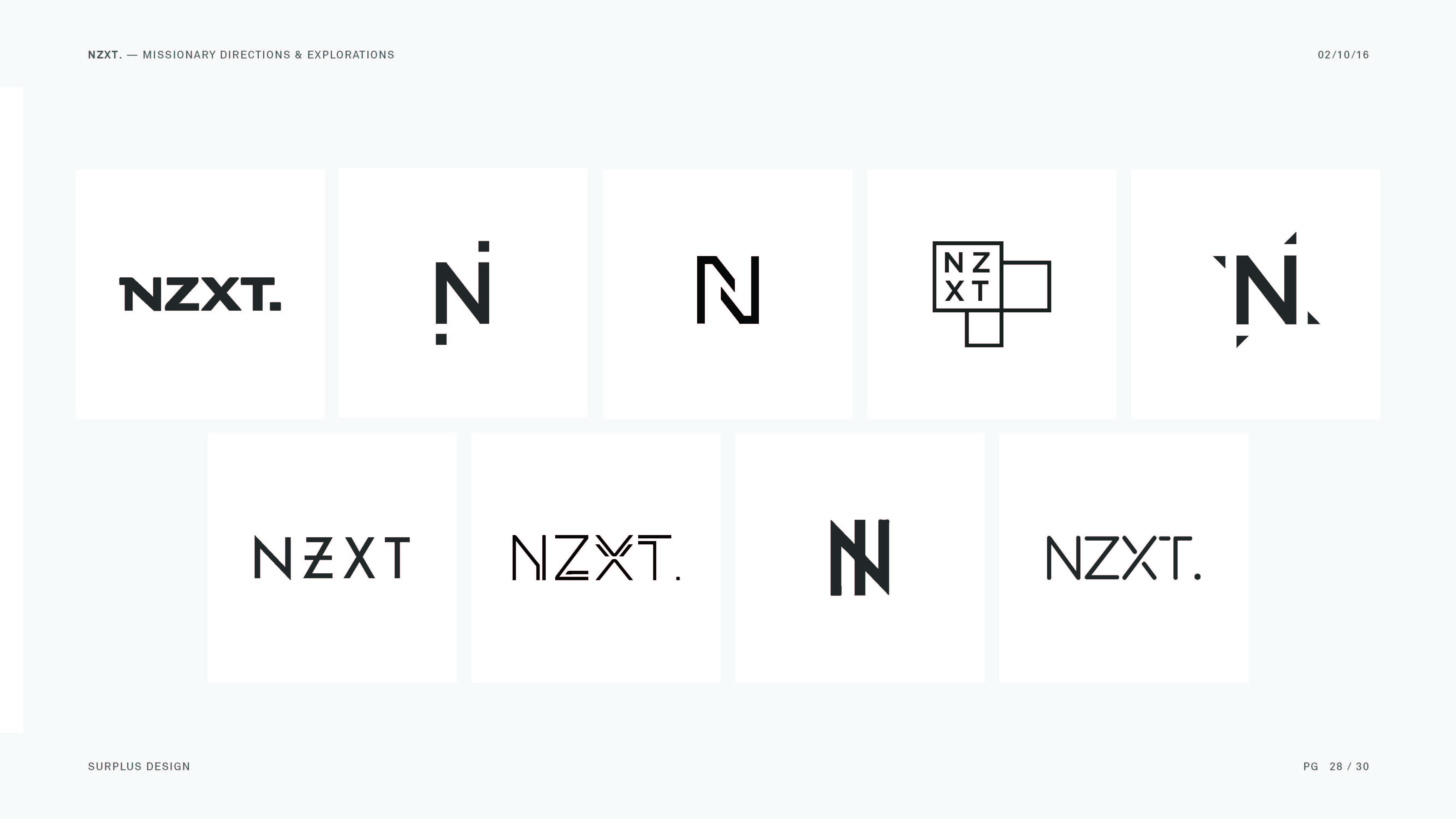 NZXT Logo Explorations