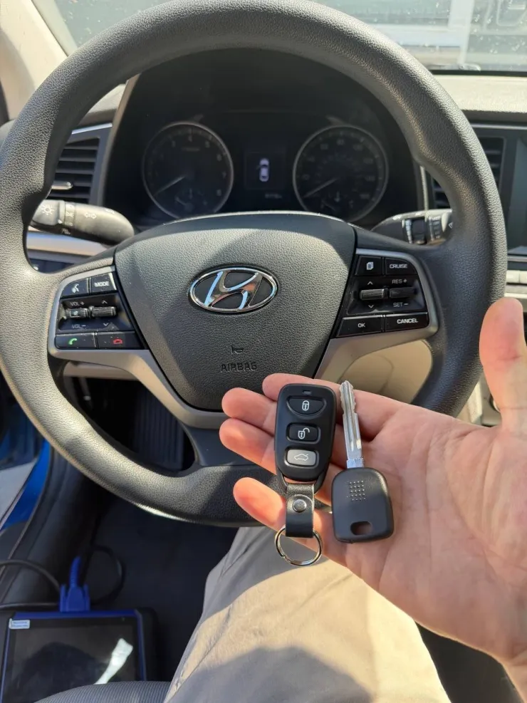 Hyundai car key replacement by FastKey Locksmith in Vancouver, WA