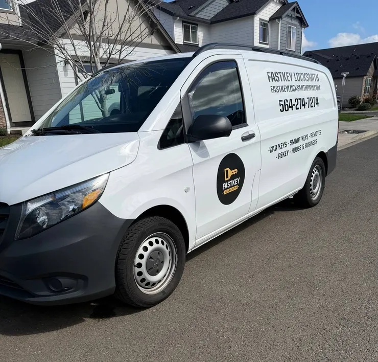 FastKey Locksmith mobile service van serving Vancouver, WA