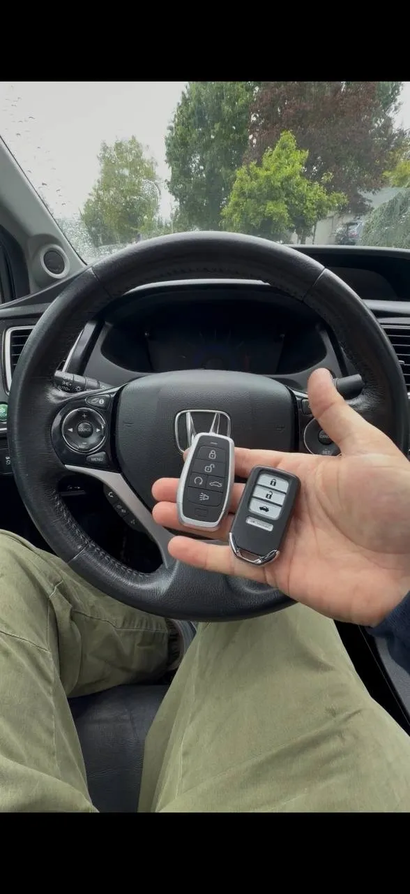 Honda replacement key fobs made by FastKey Locksmith in Vancouver, WA