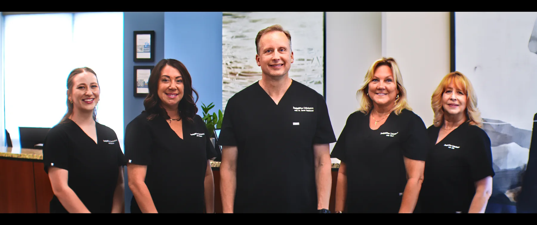 Dr. Brent Bankhead and the DesignWise Orthodontics team in their Festus office